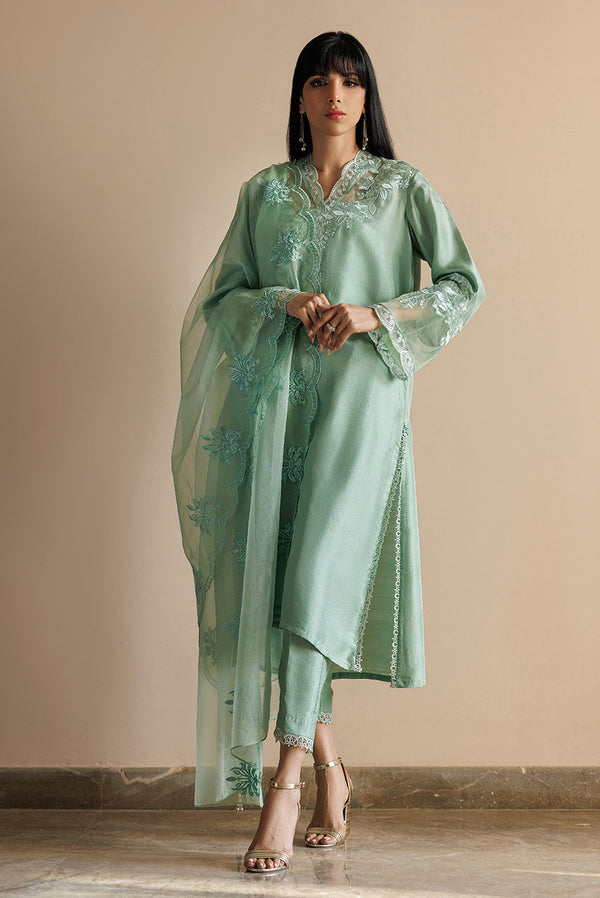 Deepak Perwani | Eid Edit 24 | KUT298 - Hoorain Designer Wear - Pakistani Ladies Branded Stitched Clothes in United Kingdom, United states, CA and Australia
