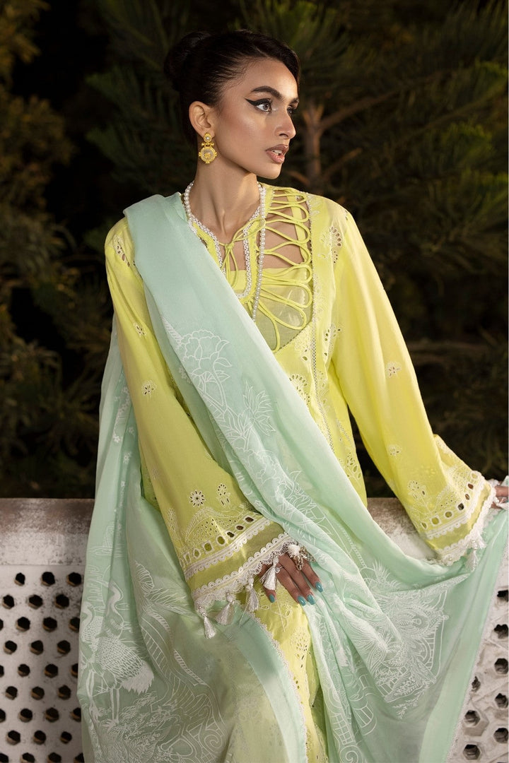 Ittehad | Embroidered Lawn | I-17 - Hoorain Designer Wear - Pakistani Ladies Branded Stitched Clothes in United Kingdom, United states, CA and Australia