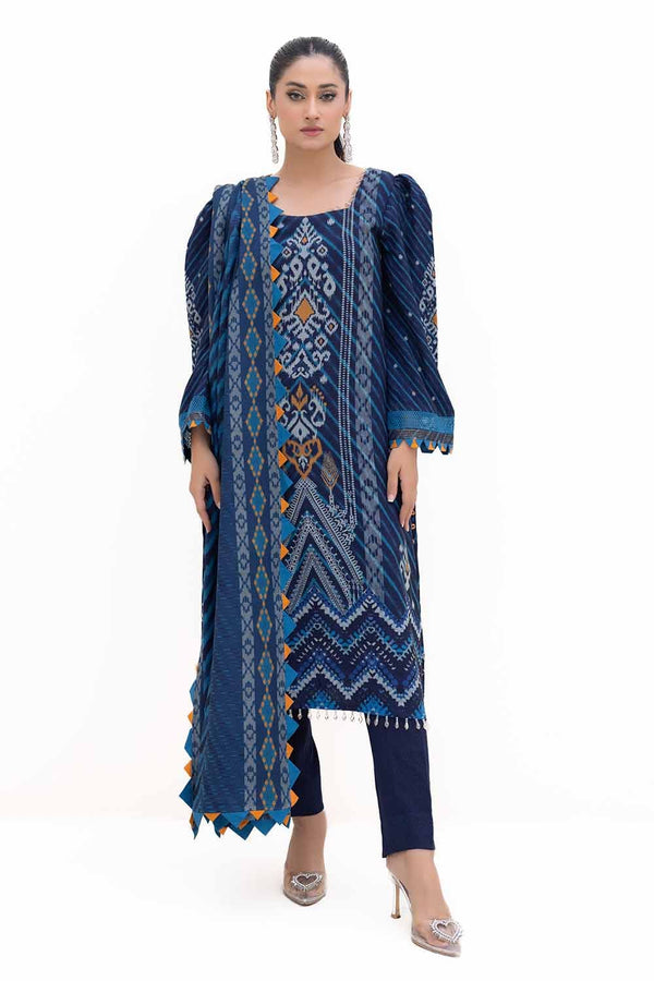 Gul Ahmed | Winter Collection 24 | Dhanak Suit DH-42003