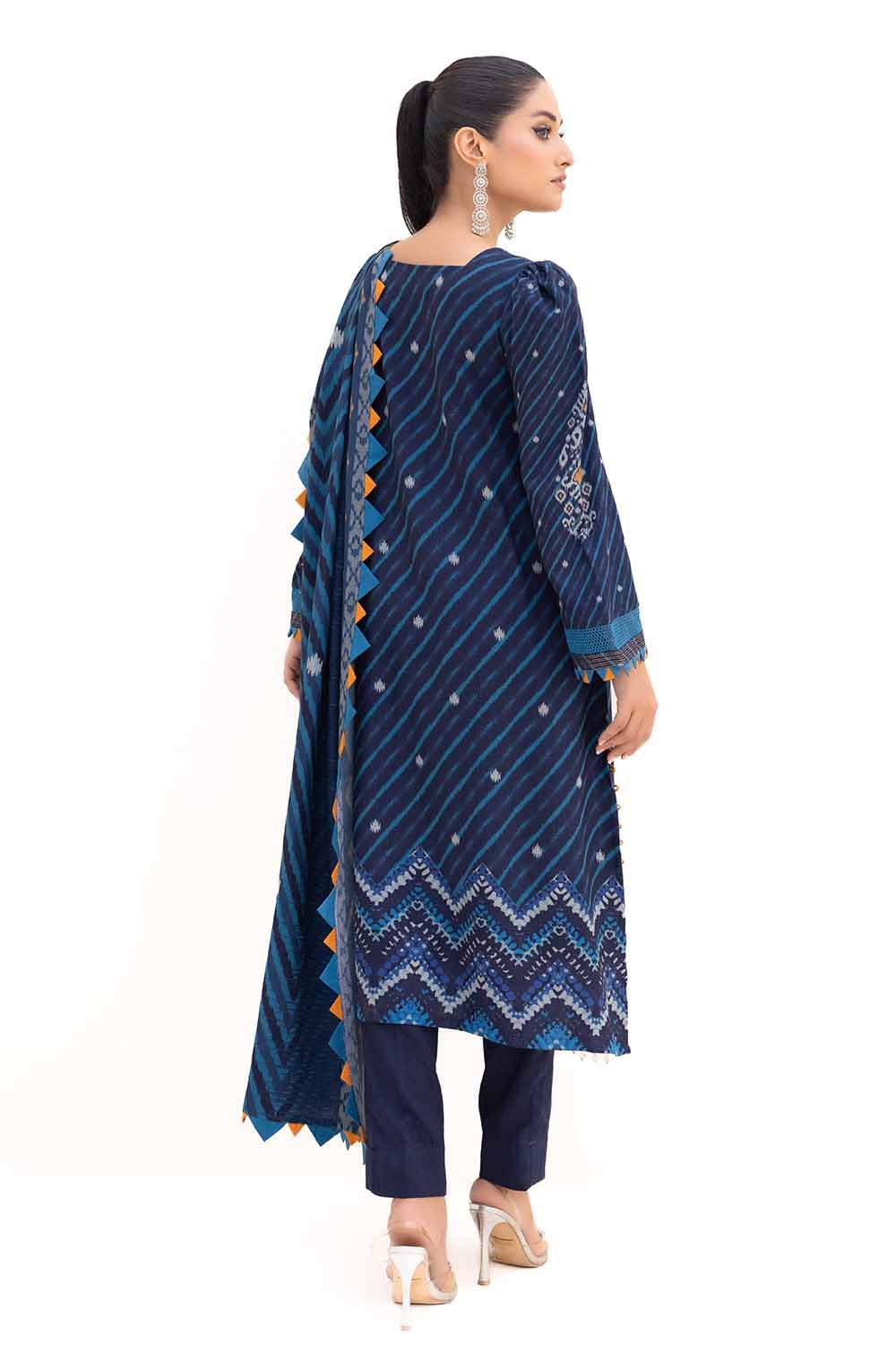 Gul Ahmed | Winter Collection 24 | Dhanak Suit DH-42003