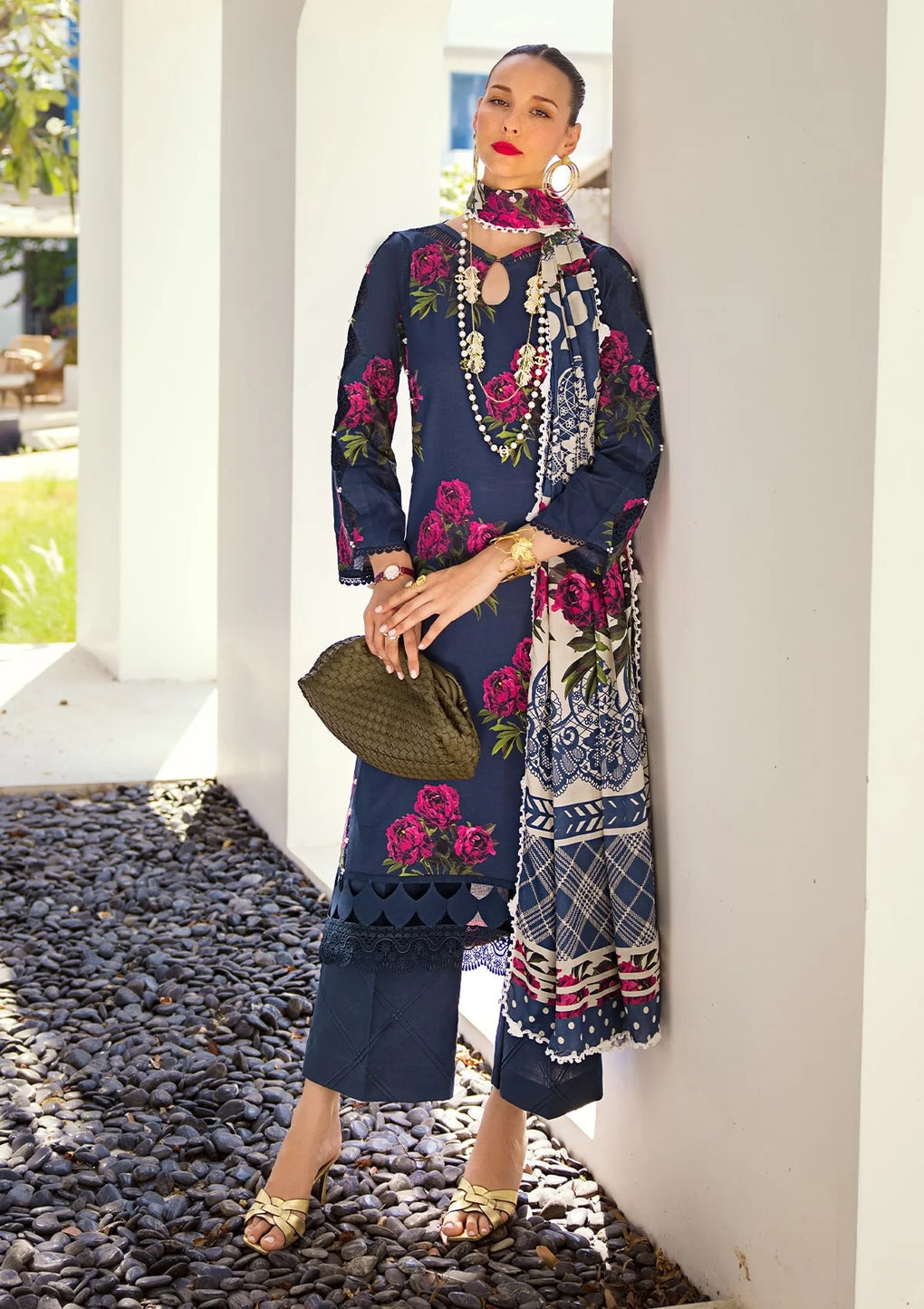 Elaf Premium | Prints Collection 2024 | EOP-03B PATTAYA POISE - Pakistani Clothes for women, in United Kingdom and United States