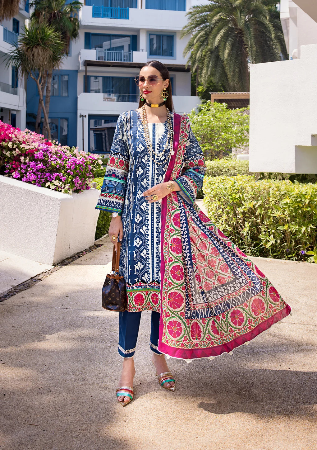 Elaf Premium | Prints Collection 2024 | EOP-07B ELNAZ - Pakistani Clothes for women, in United Kingdom and United States