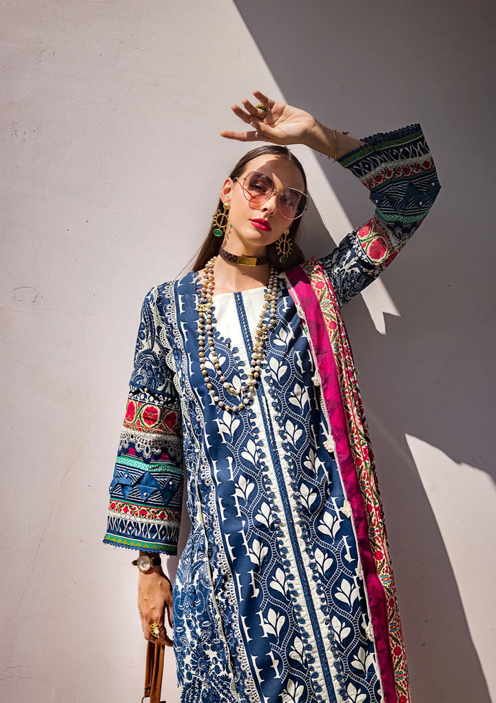Elaf Premium | Prints Collection 2024 | EOP-07B ELNAZ - Hoorain Designer Wear - Pakistani Ladies Branded Stitched Clothes in United Kingdom, United states, CA and Australia