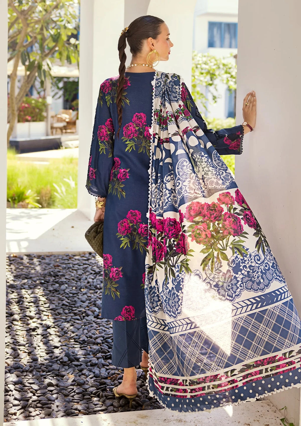 Elaf Premium | Prints Collection 2024 | EOP-03B PATTAYA POISE - Pakistani Clothes for women, in United Kingdom and United States