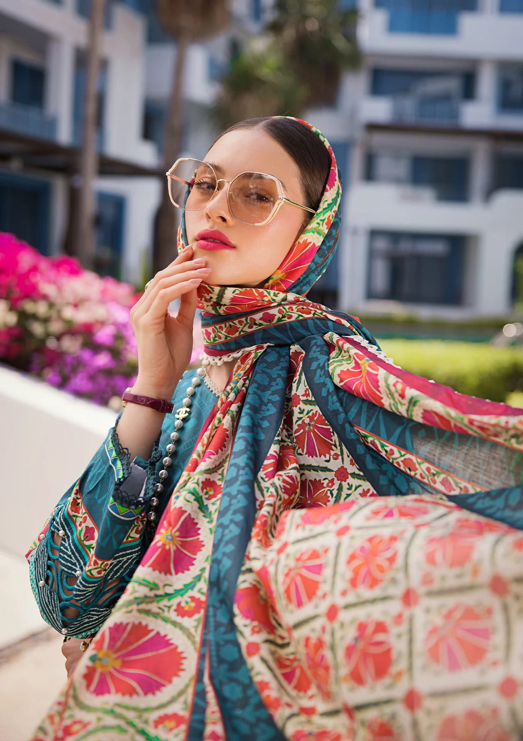 Elaf Premium | Prints Collection 2024 | EOP-07A FAUNA - Pakistani Clothes for women, in United Kingdom and United States