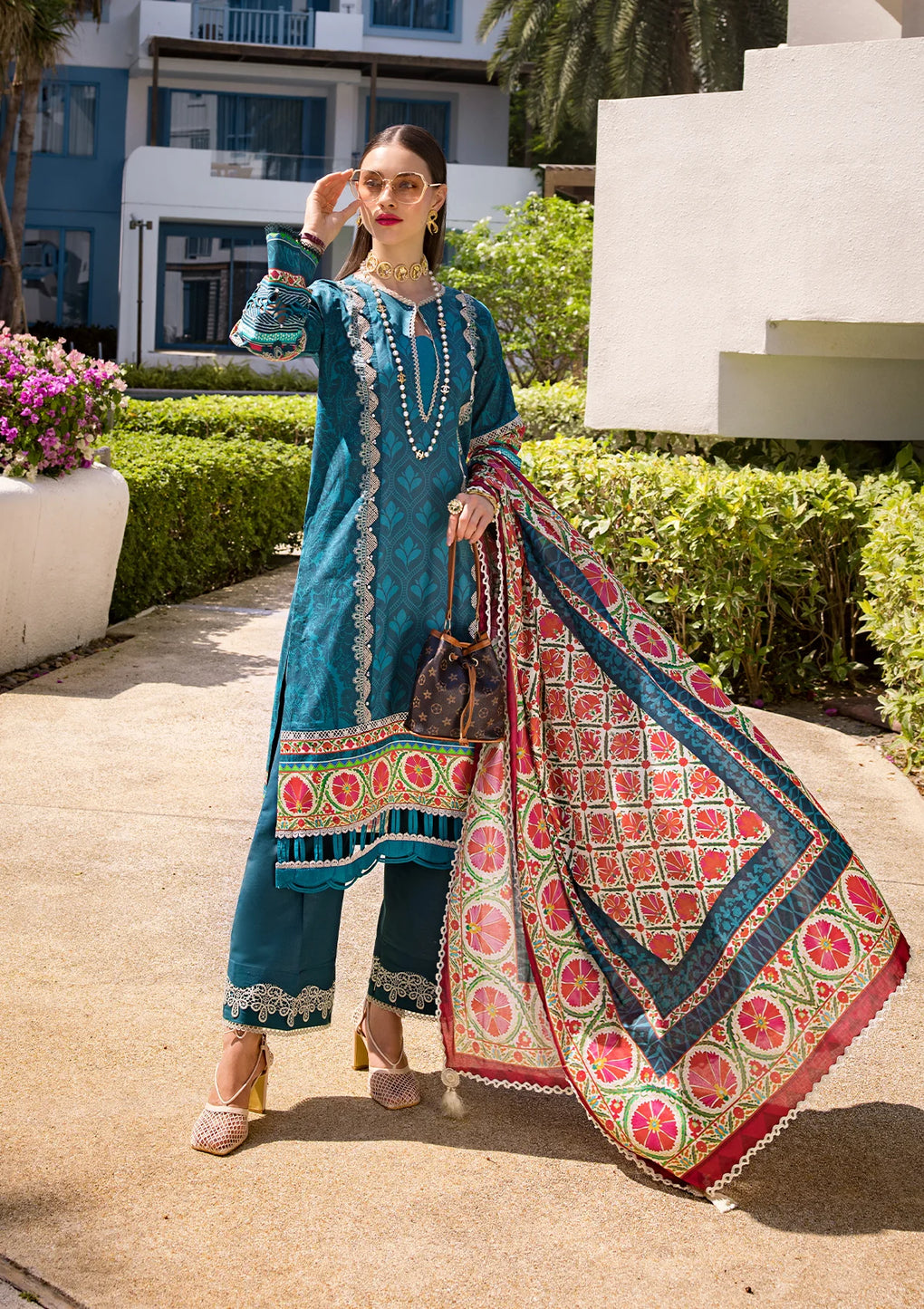 Elaf Premium | Prints Collection 2024 | EOP-07A FAUNA - Pakistani Clothes for women, in United Kingdom and United States