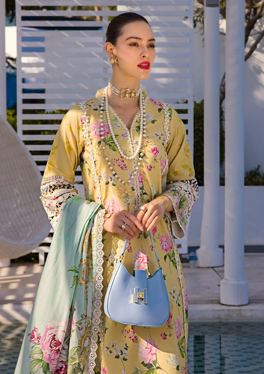 Elaf Premium | Prints Collection 2024 | EOP-02B HUAHIN CHIC - Pakistani Clothes for women, in United Kingdom and United States