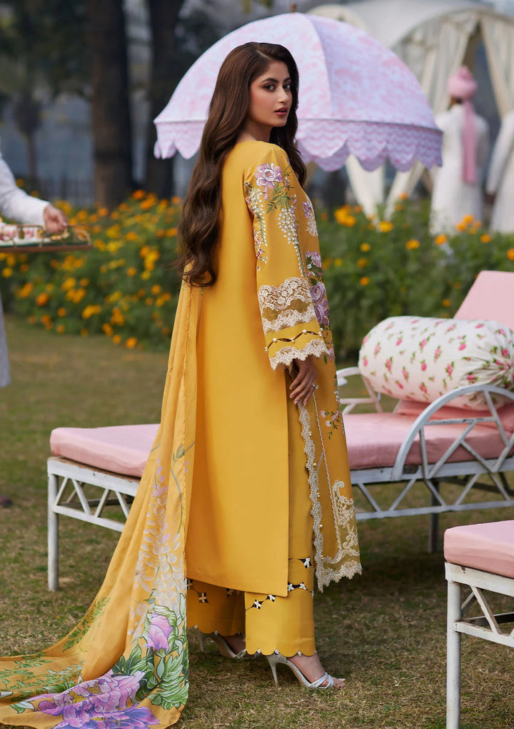 Elaf Premium | Eid Edit 2024 | ELE-12A SONA - Hoorain Designer Wear - Pakistani Ladies Branded Stitched Clothes in United Kingdom, United states, CA and Australia