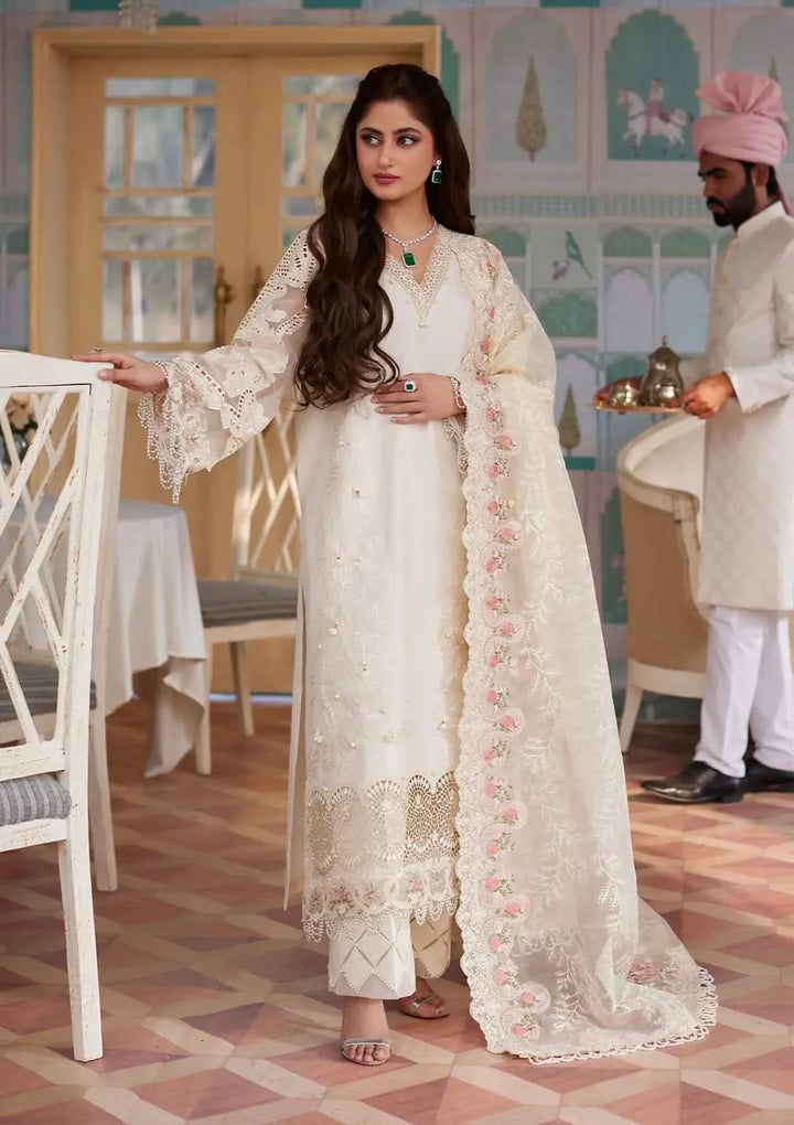 Elaf Premium | Eid Edit 2024 | ELE-01A MOTIA - Hoorain Designer Wear - Pakistani Ladies Branded Stitched Clothes in United Kingdom, United states, CA and Australia