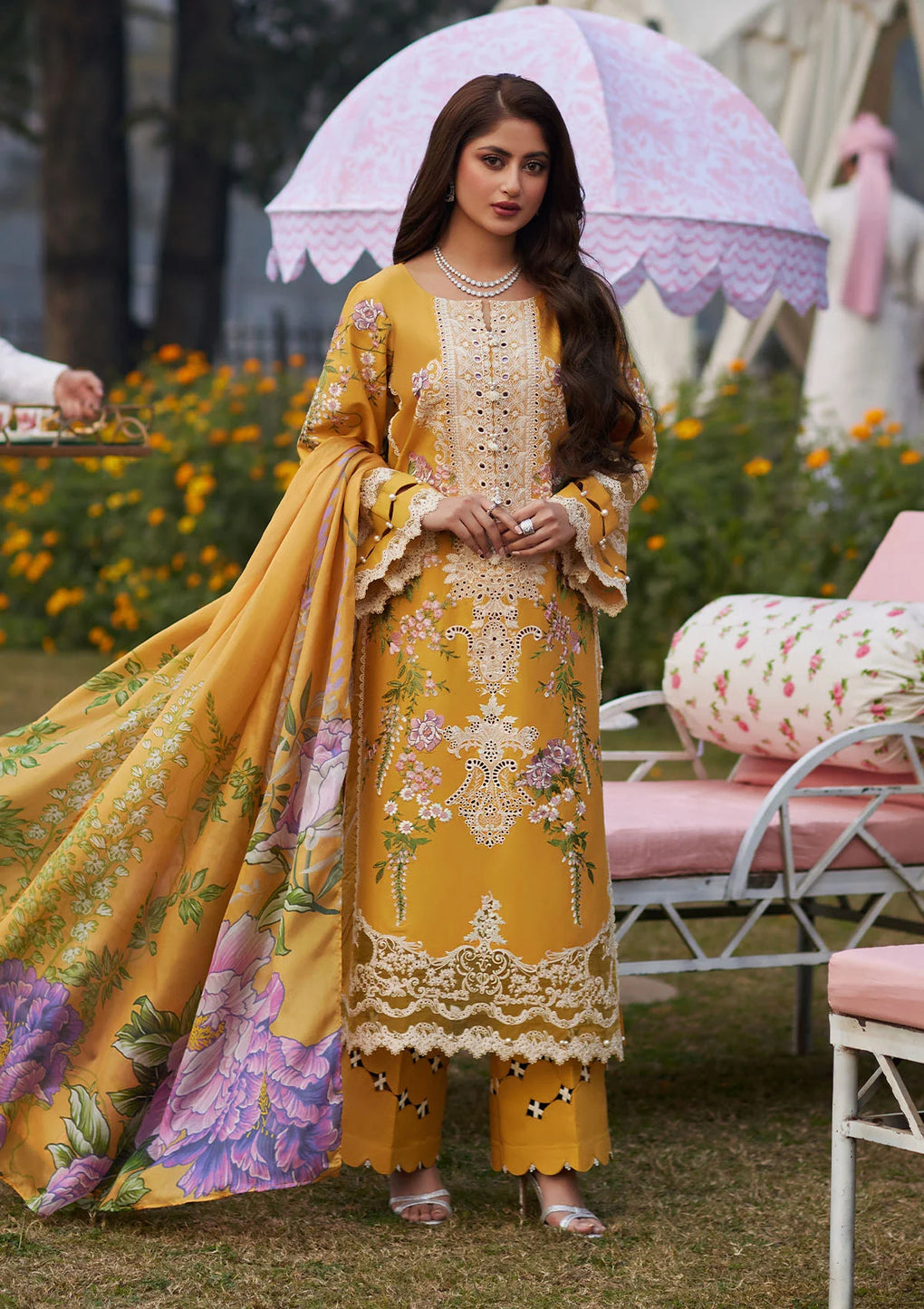 Elaf Premium | Eid Edit 2024 | ELE-12A SONA - Pakistani Clothes for women, in United Kingdom and United States