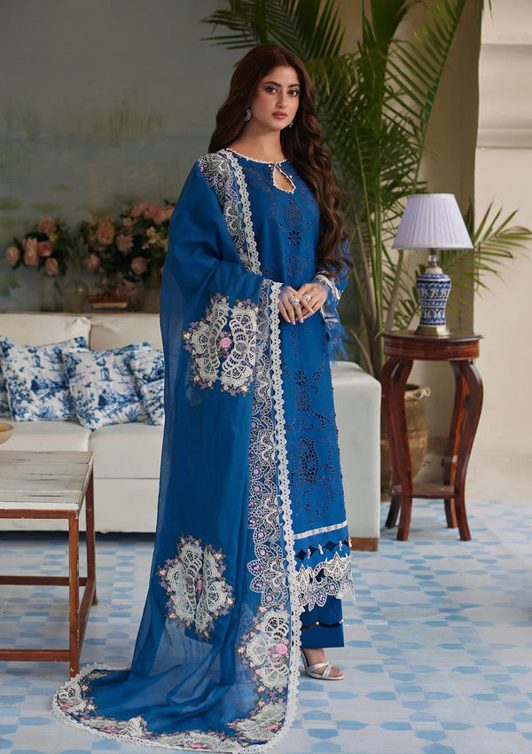 Elaf Premium | Eid Edit 2024 | ELE-04 ALMAS - Hoorain Designer Wear - Pakistani Ladies Branded Stitched Clothes in United Kingdom, United states, CA and Australia