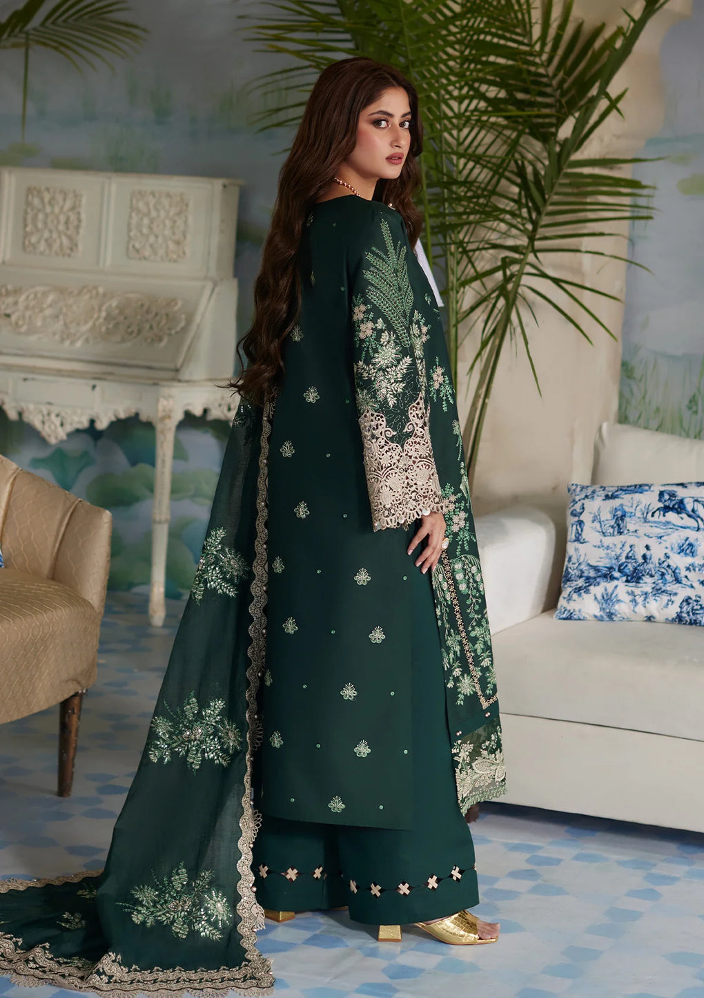 Elaf Premium | Eid Edit 2024 | ELE-07 ZARIA - Pakistani Clothes for women, in United Kingdom and United States