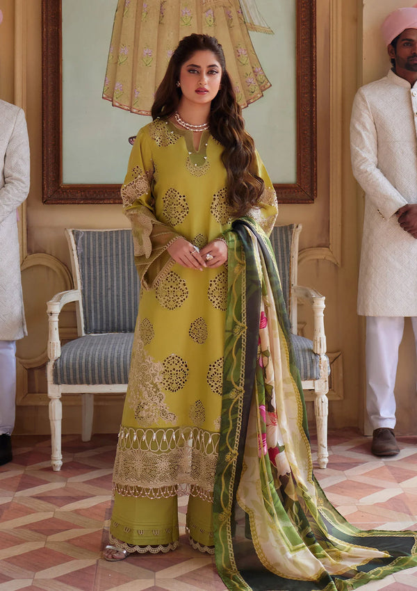 Elaf Premium | Eid Edit 2024 | ELE-05 MEENAH - Hoorain Designer Wear - Pakistani Ladies Branded Stitched Clothes in United Kingdom, United states, CA and Australia