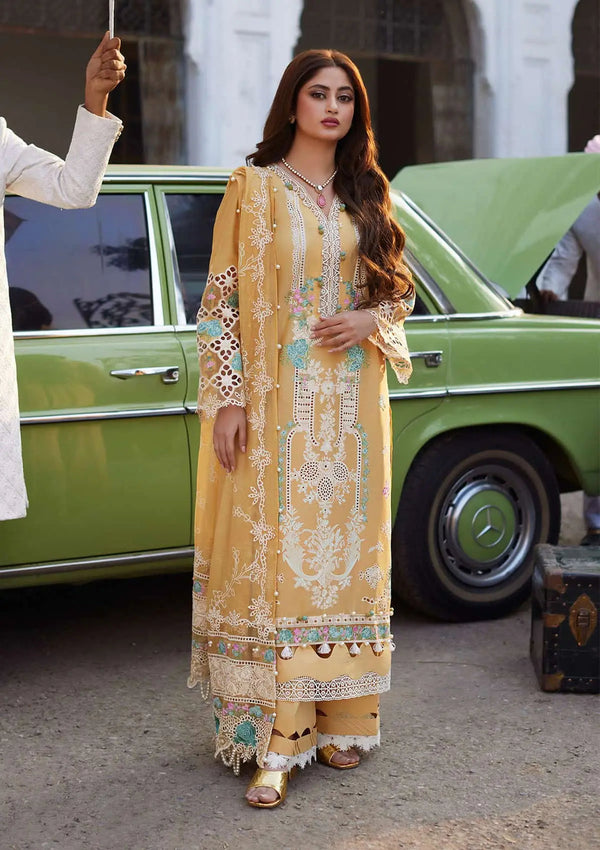 Elaf Premium | Eid Edit 2024 | ELE-02B DANIA - Hoorain Designer Wear - Pakistani Ladies Branded Stitched Clothes in United Kingdom, United states, CA and Australia