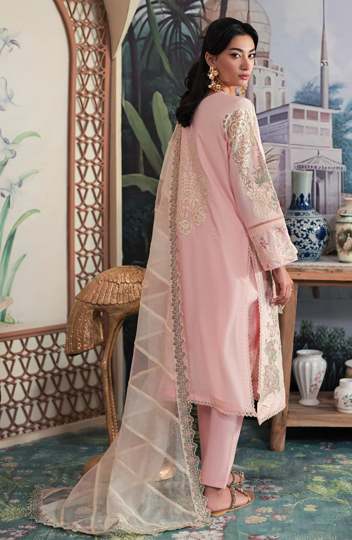Emaan Adeel | Ayra Luxury Lawn 24 | AR-01 - Hoorain Designer Wear - Pakistani Ladies Branded Stitched Clothes in United Kingdom, United states, CA and Australia