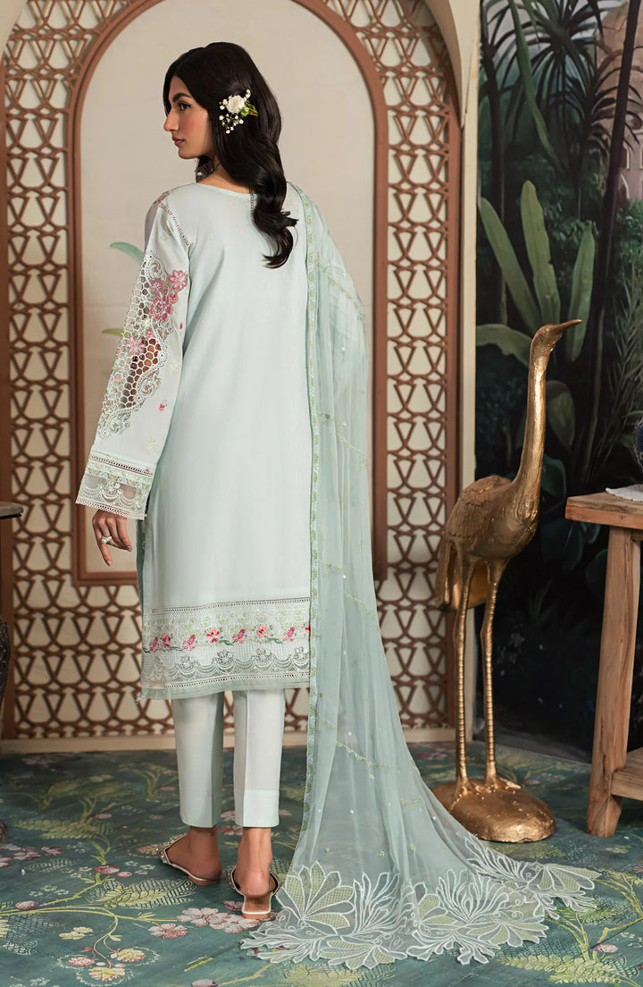 Emaan Adeel | Ayra Luxury Lawn 24 | AR-07 - Hoorain Designer Wear - Pakistani Designer Clothes for women, in United Kingdom, United states, CA and Australia