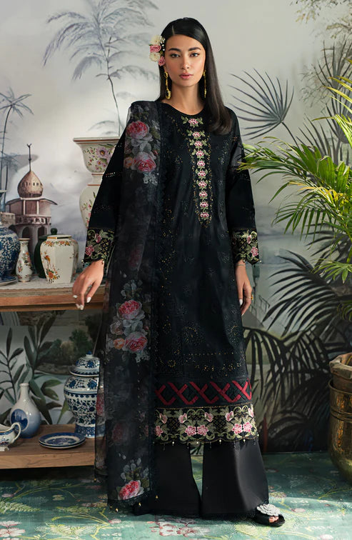 Emaan Adeel | Ayra Luxury Lawn 24 | AR-05 - Pakistani Clothes for women, in United Kingdom and United States