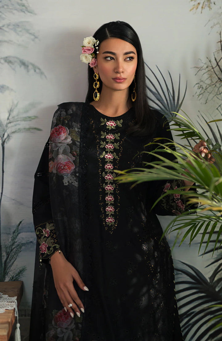 Emaan Adeel | Ayra Luxury Lawn 24 | AR-05 - Hoorain Designer Wear - Pakistani Ladies Branded Stitched Clothes in United Kingdom, United states, CA and Australia