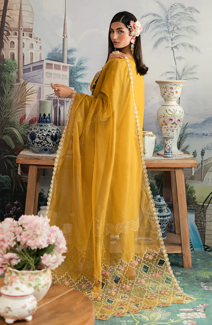 Emaan Adeel | Ayra Luxury Lawn 24 | AR-06 - Hoorain Designer Wear - Pakistani Ladies Branded Stitched Clothes in United Kingdom, United states, CA and Australia
