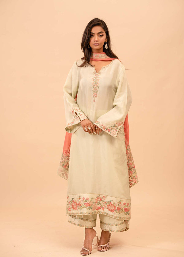 Mahgul | Emerald Hill Formals | Mint Stream - Pakistani Clothes for women, in United Kingdom and United States