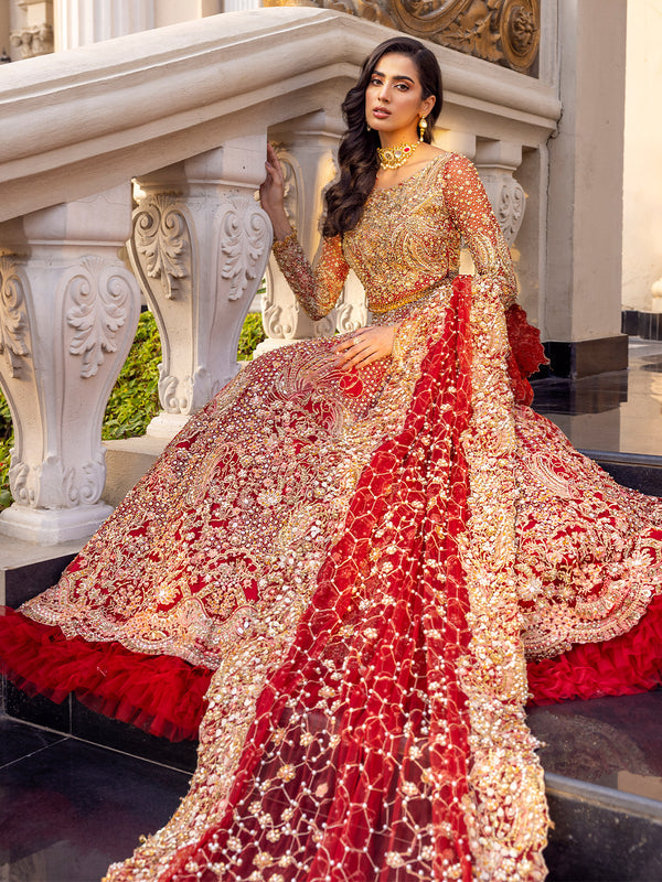 Epoque | Reverie Bridals | Ecarlate - Pakistani Clothes for women, in United Kingdom and United States