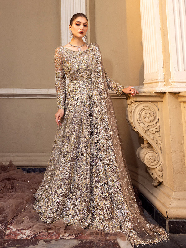 Epoque | Reverie Bridals | Chartreuse - Hoorain Designer Wear - Pakistani Ladies Branded Stitched Clothes in United Kingdom, United states, CA and Australia