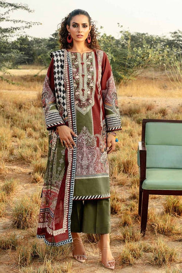 Gul Ahmed | Winter Collection 24 | Cotton Net Dupatta CD-32002