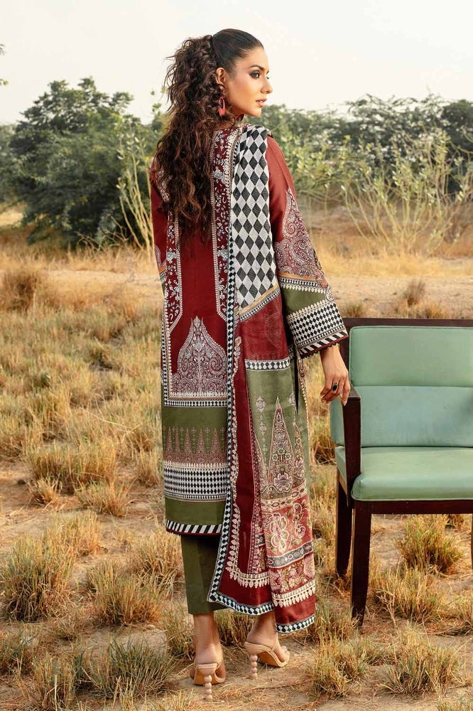 Gul Ahmed | Winter Collection 24 | Cotton Net Dupatta CD-32002