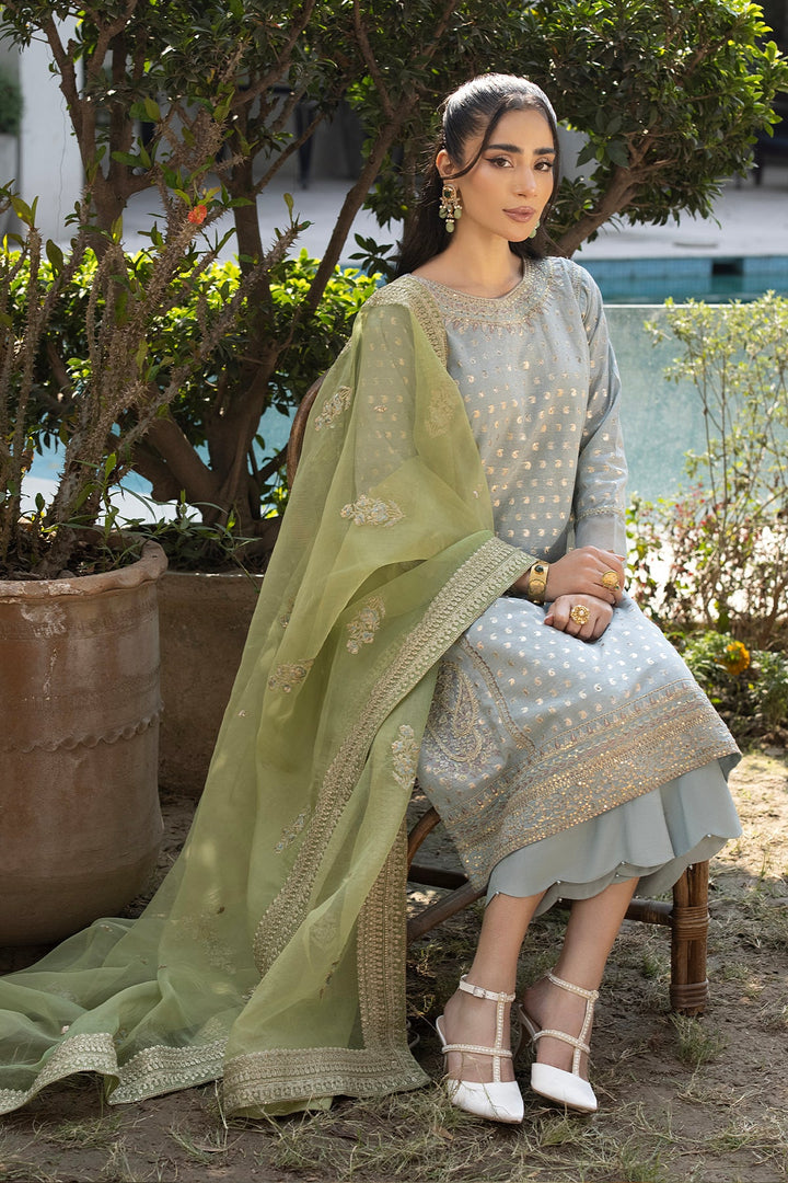 Erum Khan | Shahzeen Eid Collection | DOVE - Hoorain Designer Wear - Pakistani Ladies Branded Stitched Clothes in United Kingdom, United states, CA and Australia