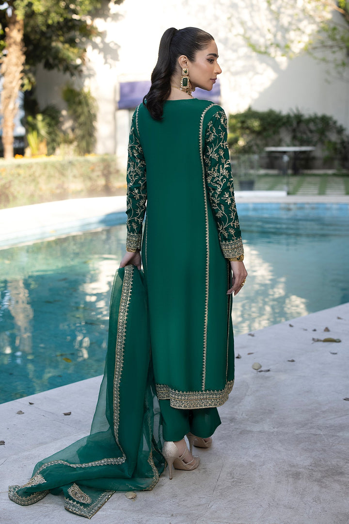 Erum Khan | Shahzeen Eid Collection | PEACOCK - Hoorain Designer Wear - Pakistani Ladies Branded Stitched Clothes in United Kingdom, United states, CA and Australia