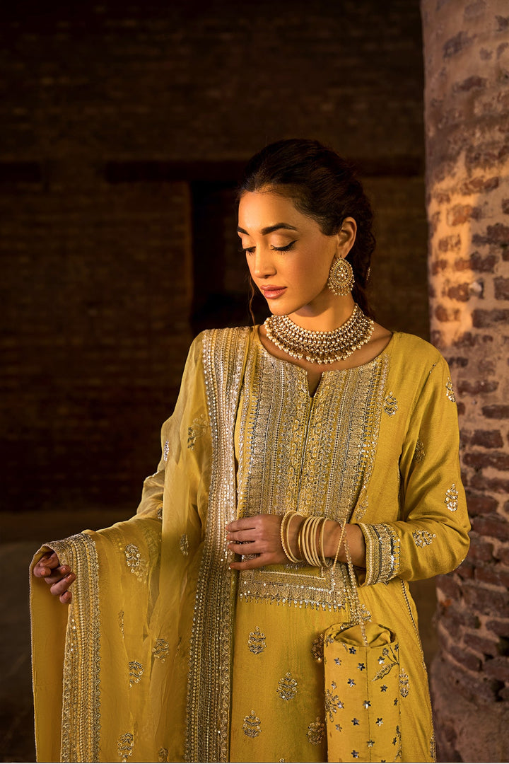 Erum Khan | Shezadian Luxe Formals | DIL ARAA - Hoorain Designer Wear - Pakistani Ladies Branded Stitched Clothes in United Kingdom, United states, CA and Australia