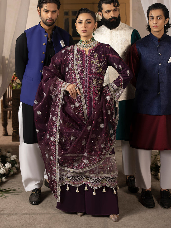 Mahnur | Mahrukh Luxury Lawn 24 | ESME - Hoorain Designer Wear - Pakistani Ladies Branded Stitched Clothes in United Kingdom, United states, CA and Australia