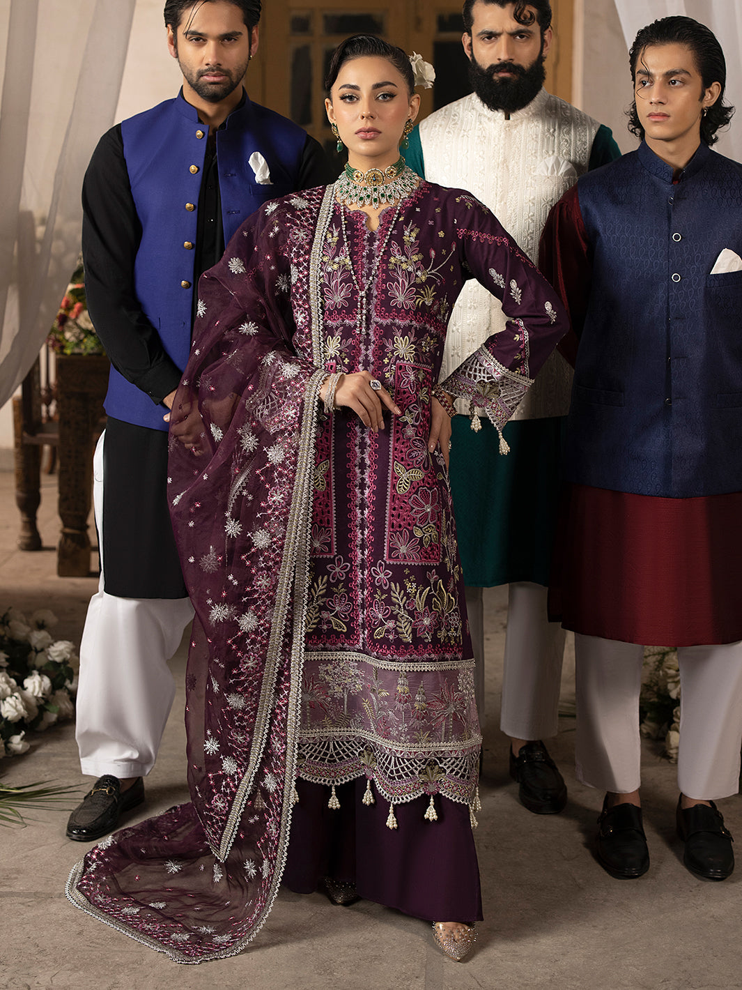 Mahnur | Mahrukh Luxury Lawn 24 | ESME - Pakistani Clothes for women, in United Kingdom and United States