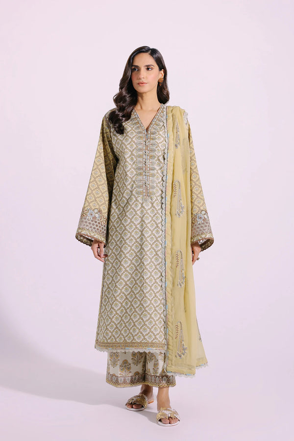 Ethnic | Rozana Collection SS 24 | E0404/203/130 - Hoorain Designer Wear - Pakistani Ladies Branded Stitched Clothes in United Kingdom, United states, CA and Australia