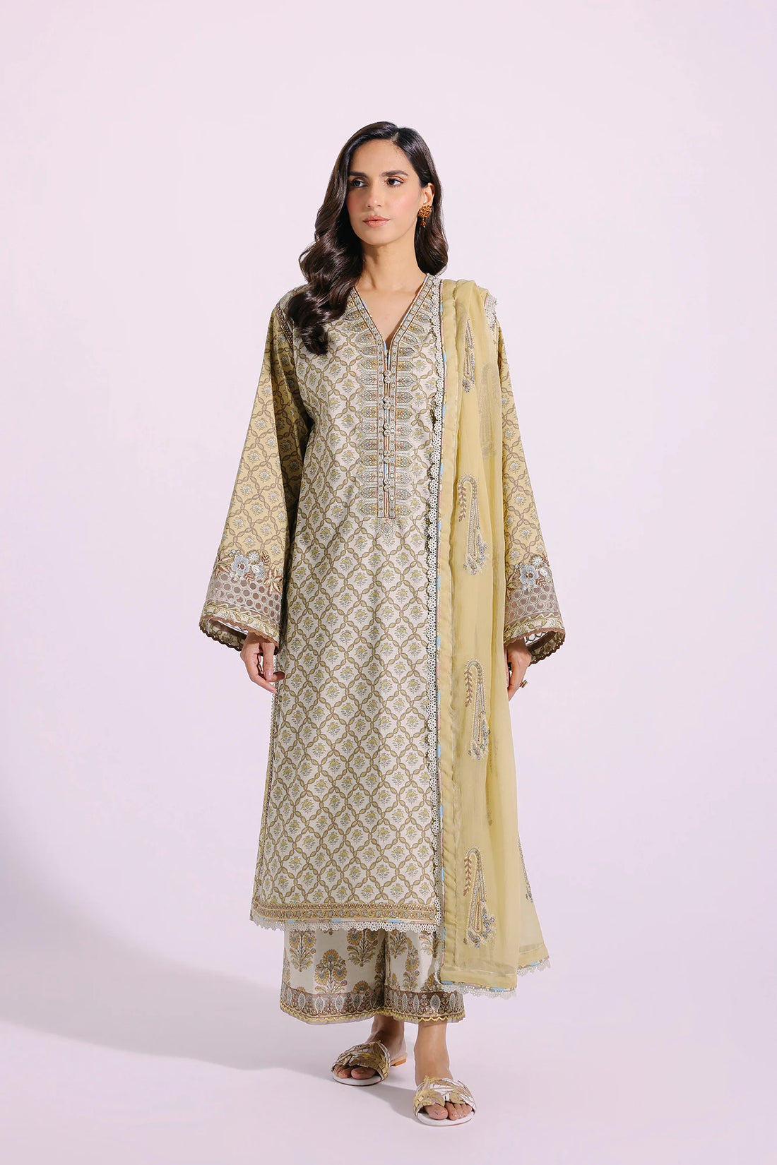 Ethnic | Rozana Collection SS 24 | E0404/203/130 - Pakistani Clothes for women, in United Kingdom and United States