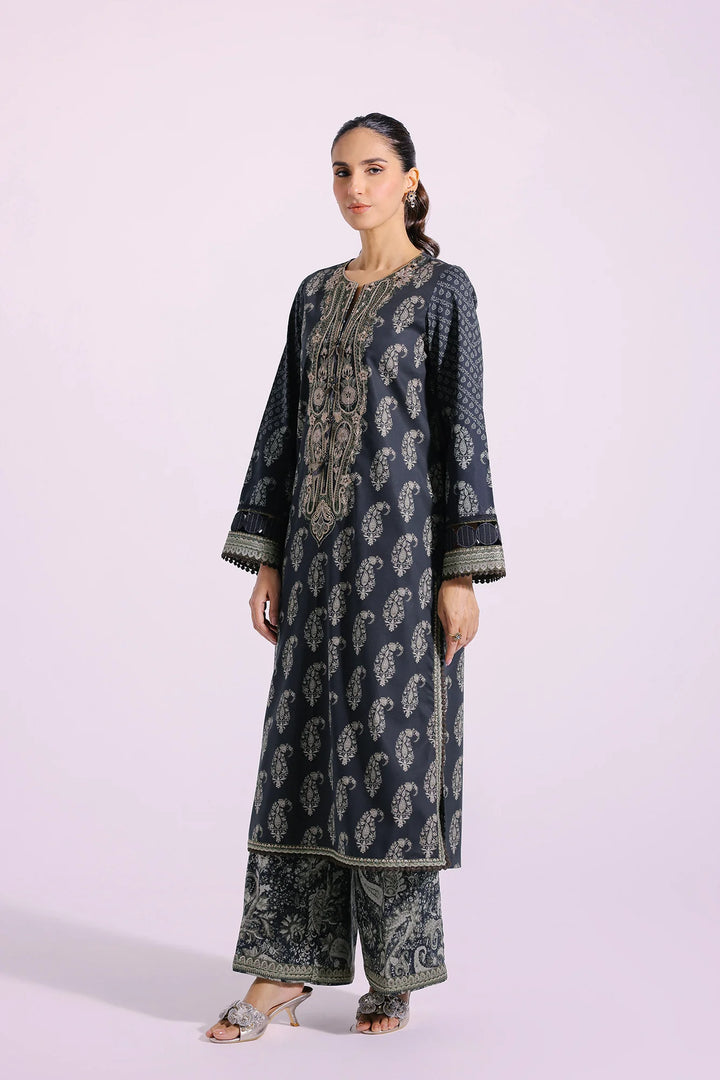 Ethnic | Rozana Collection SS 24 | E0405/203/116 - Hoorain Designer Wear - Pakistani Ladies Branded Stitched Clothes in United Kingdom, United states, CA and Australia