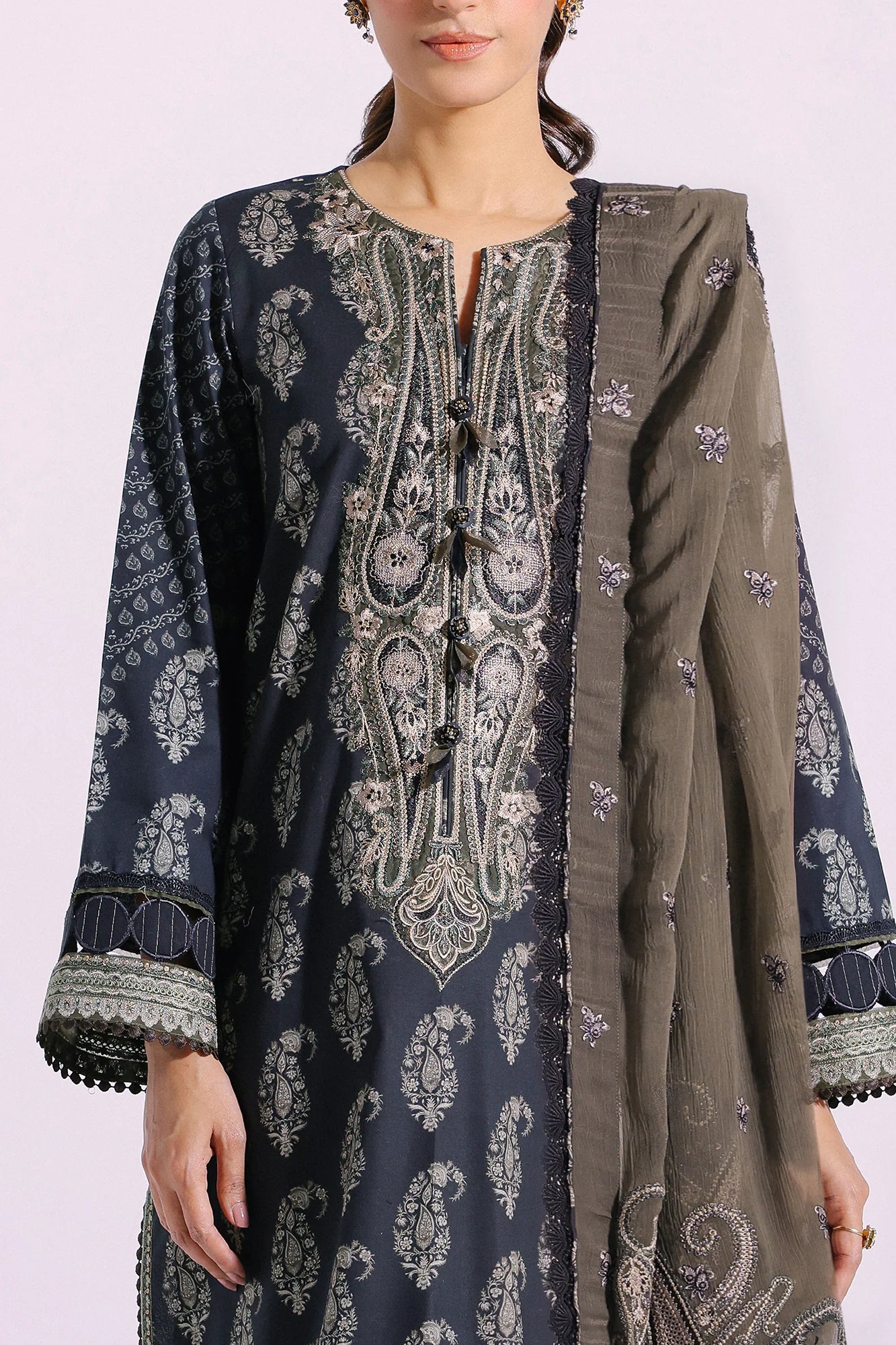 Ethnic | Rozana Collection SS 24 | E0405/203/116 - Pakistani Clothes for women, in United Kingdom and United States