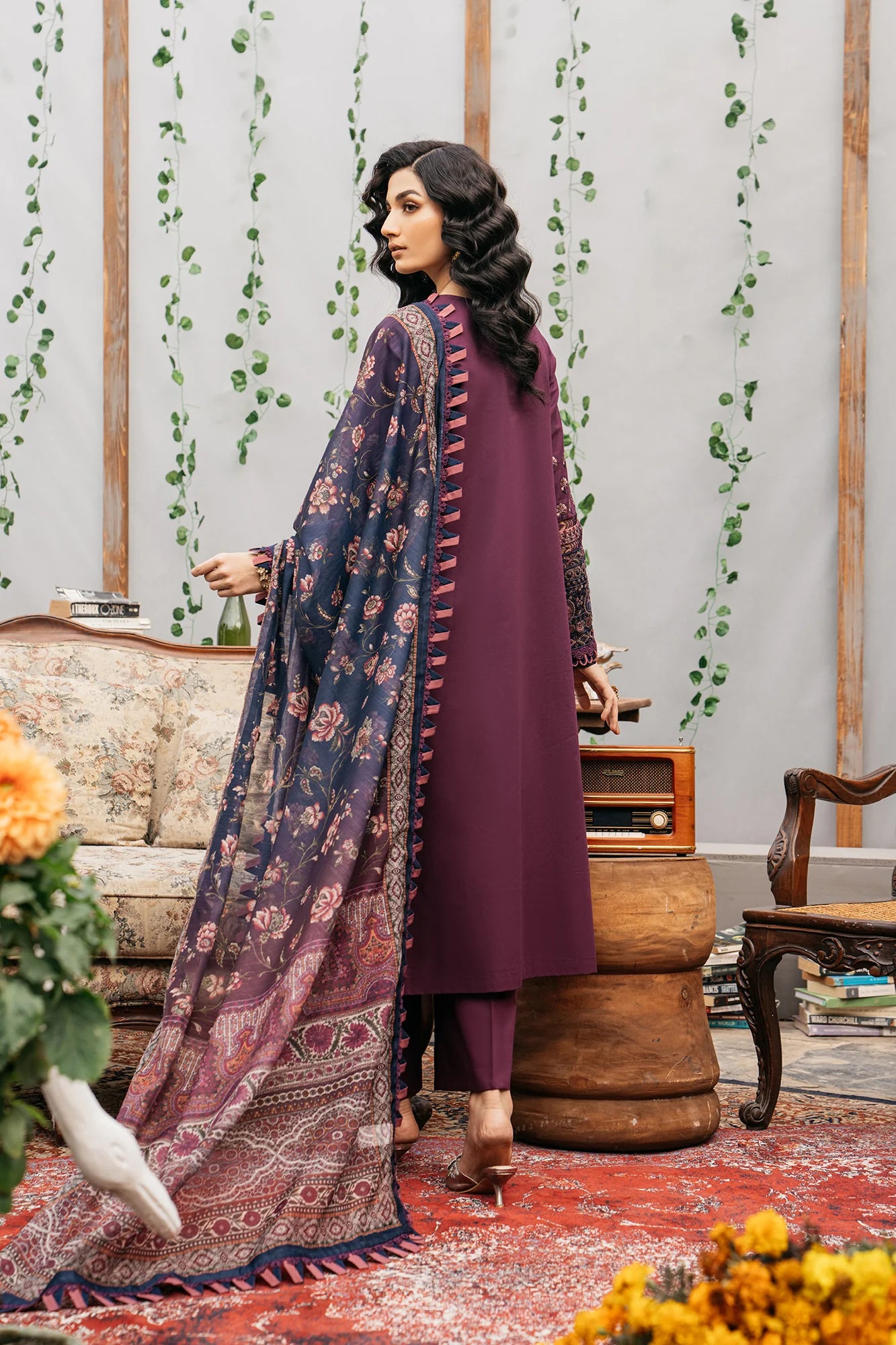 Ethnic | Rozana Collection SS 24 | E0406/203/520 - Pakistani Clothes for women, in United Kingdom and United States