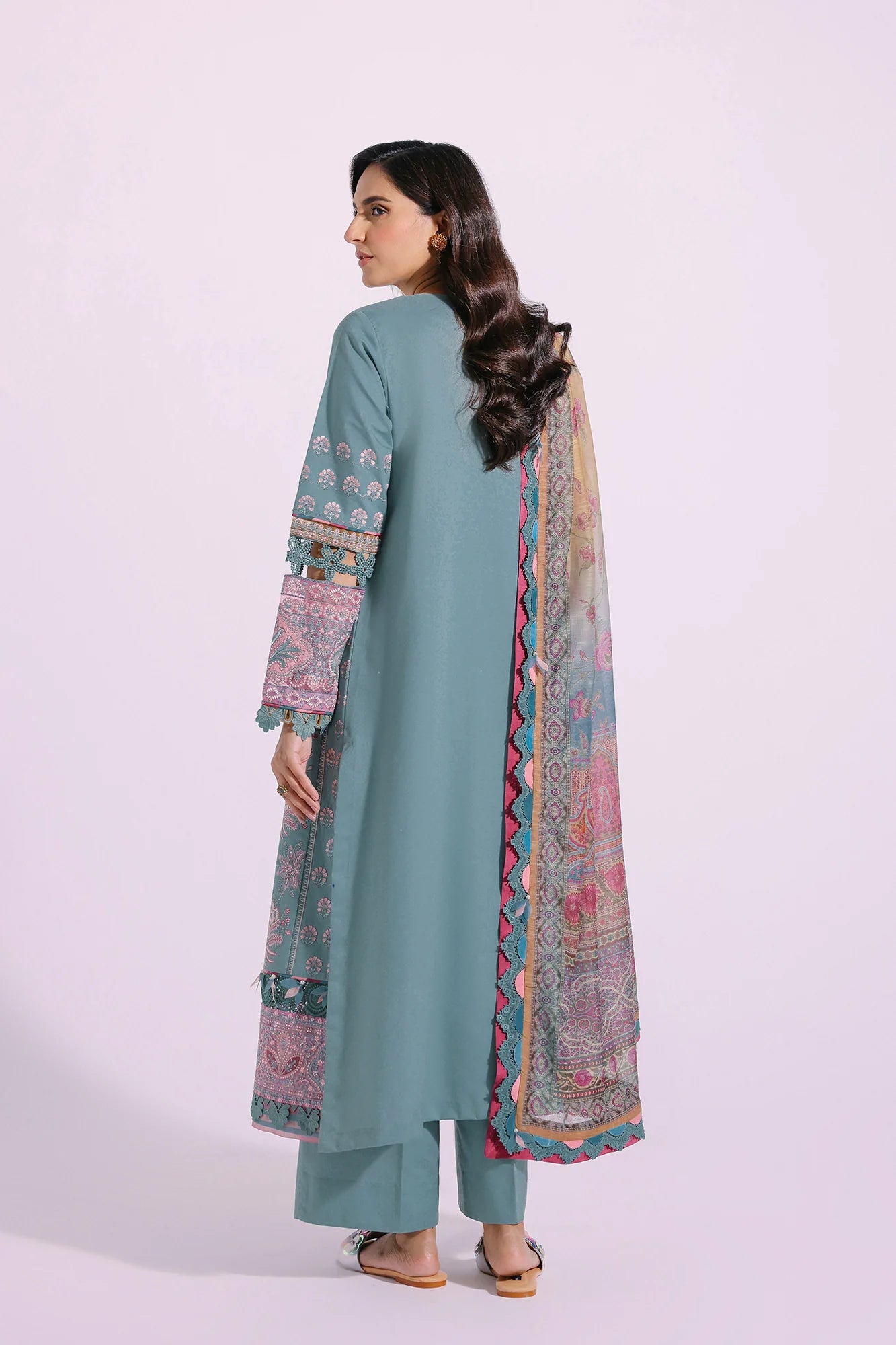 Ethnic | Rozana Collection SS 24 | E0406/203/718 - Pakistani Clothes for women, in United Kingdom and United States