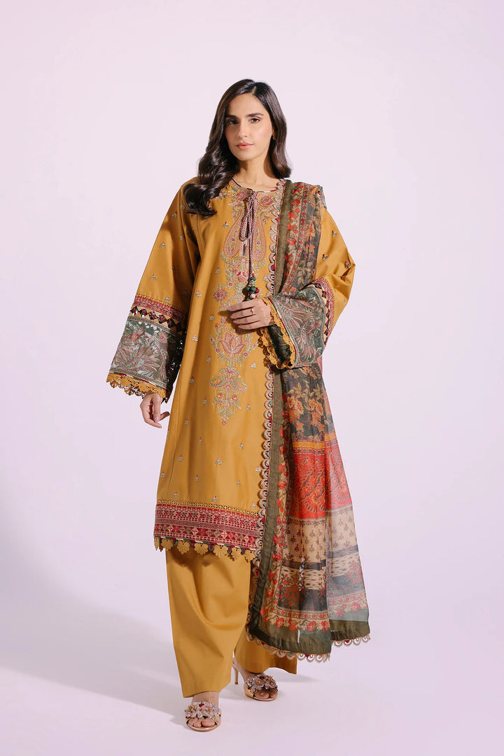 Ethnic | Rozana Collection SS 24 | E0407/203/219 - Hoorain Designer Wear - Pakistani Ladies Branded Stitched Clothes in United Kingdom, United states, CA and Australia