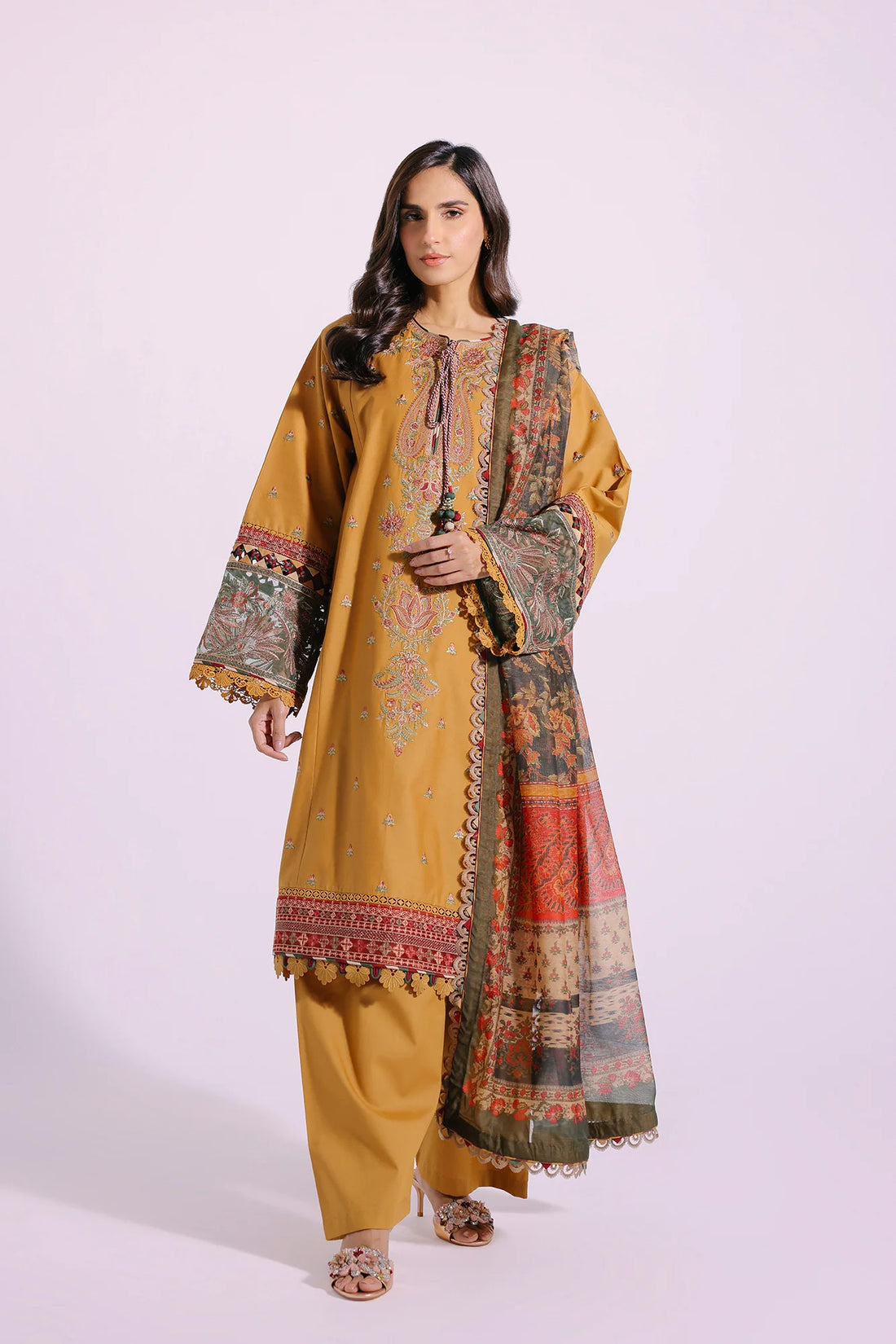 Ethnic | Rozana Collection SS 24 | E0407/203/219 - Pakistani Clothes for women, in United Kingdom and United States