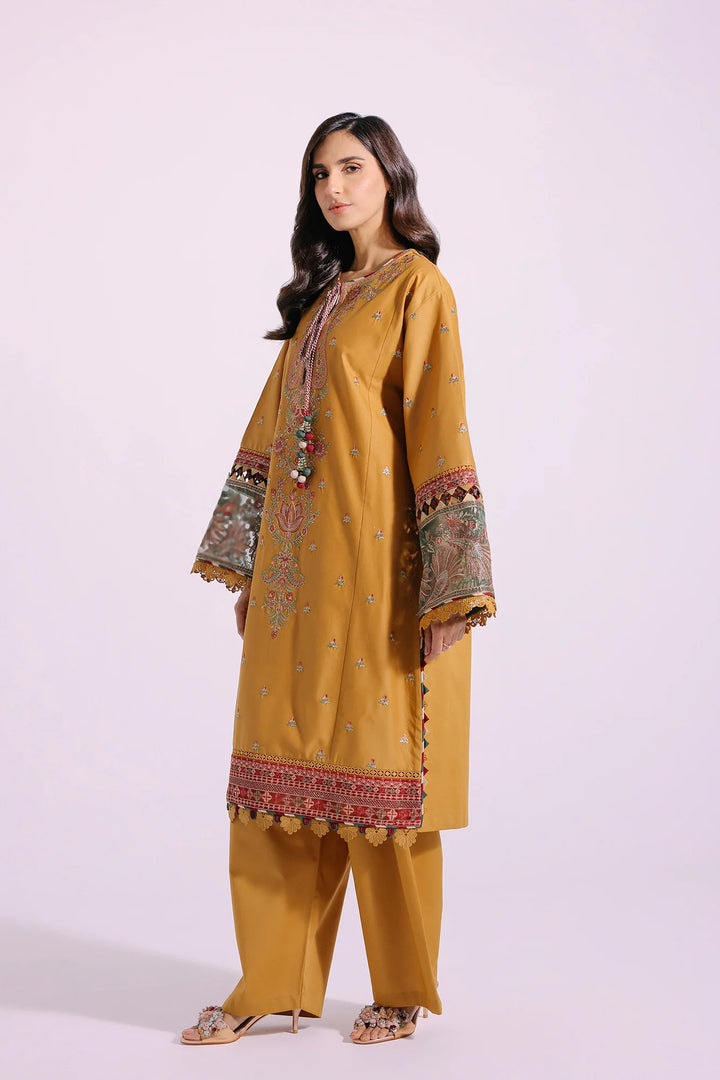 Ethnic | Rozana Collection SS 24 | E0407/203/219 - Hoorain Designer Wear - Pakistani Ladies Branded Stitched Clothes in United Kingdom, United states, CA and Australia