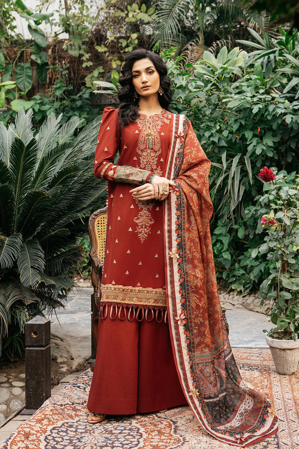 Ethnic | Rozana Collection SS 24 | E0407/203/416 - Hoorain Designer Wear - Pakistani Ladies Branded Stitched Clothes in United Kingdom, United states, CA and Australia