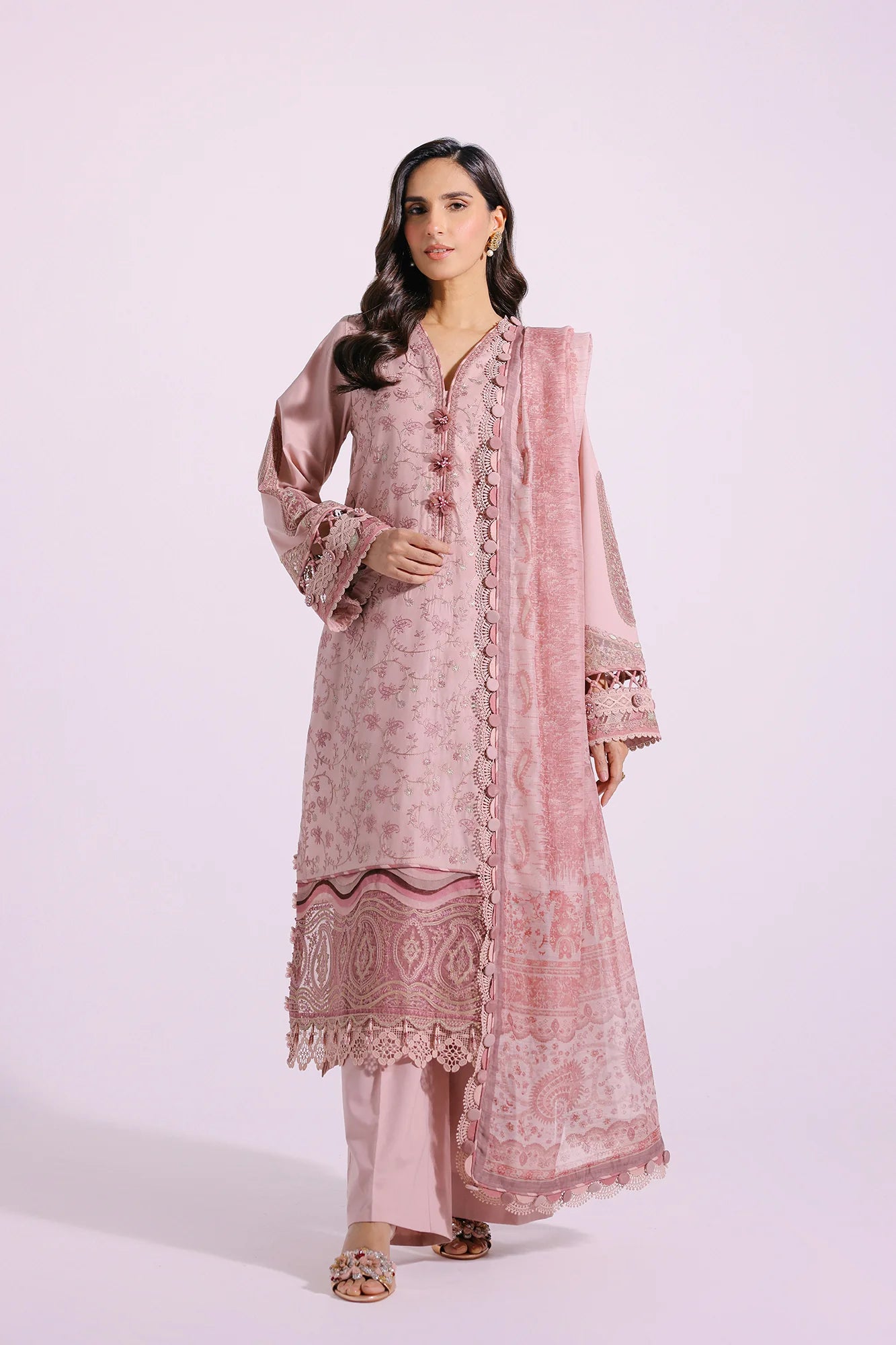 Ethnic | Rozana Collection SS 24 | E0408/203/327 - Pakistani Clothes for women, in United Kingdom and United States