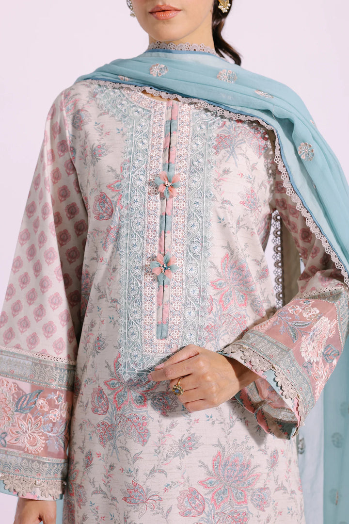 Ethnic | Rozana Collection SS 24 | E0401/203/112 - Hoorain Designer Wear - Pakistani Ladies Branded Stitched Clothes in United Kingdom, United states, CA and Australia