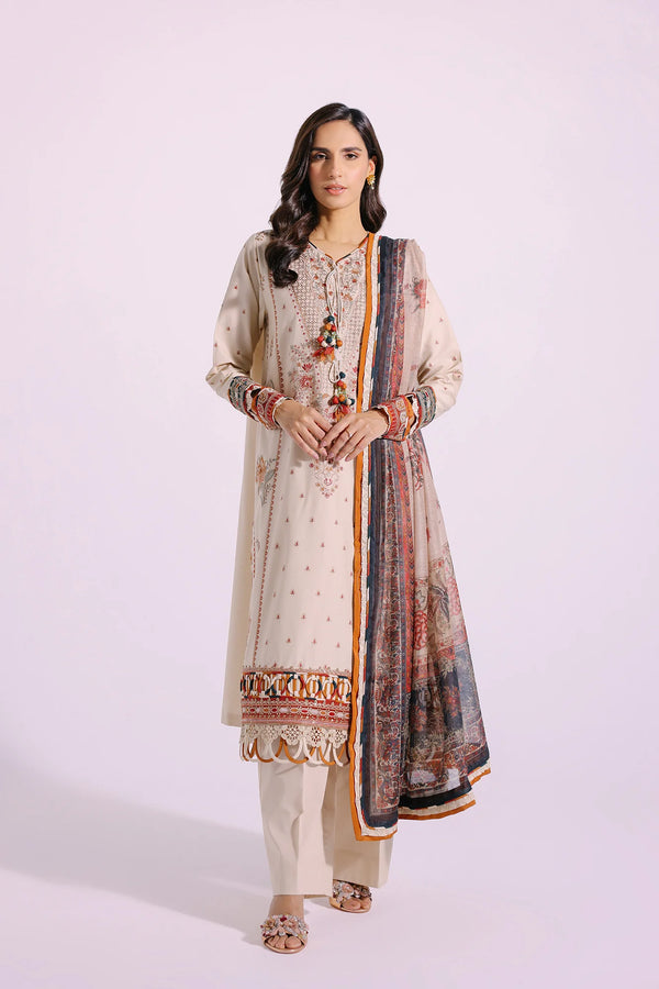 Ethnic | Rozana Collection SS 24 | E0409/203/226 - Hoorain Designer Wear - Pakistani Ladies Branded Stitched Clothes in United Kingdom, United states, CA and Australia