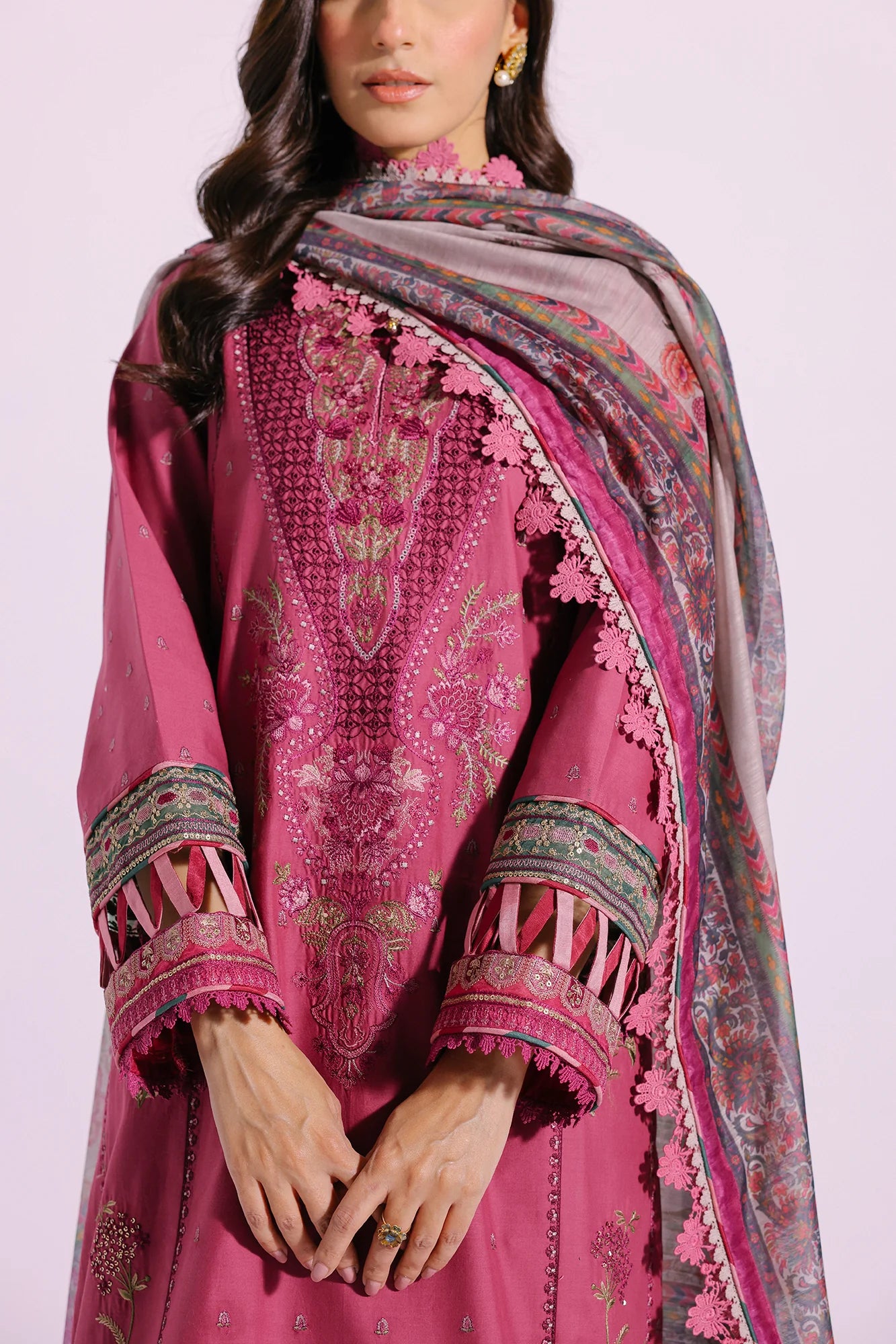 Ethnic | Rozana Collection SS 24 | E0409/203/409 - Pakistani Clothes for women, in United Kingdom and United States