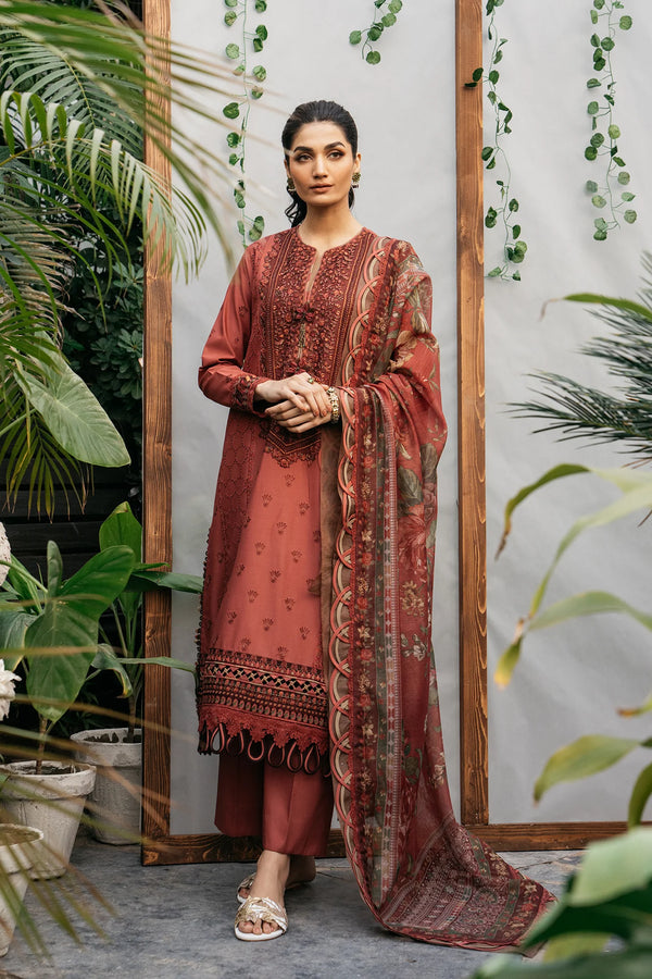 Ethnic | Rozana Collection SS 24 | E0410/203/311 - Hoorain Designer Wear - Pakistani Ladies Branded Stitched Clothes in United Kingdom, United states, CA and Australia