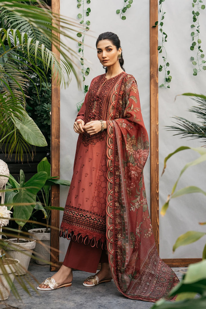 Ethnic | Rozana Collection SS 24 | E0410/203/311 - Hoorain Designer Wear - Pakistani Ladies Branded Stitched Clothes in United Kingdom, United states, CA and Australia