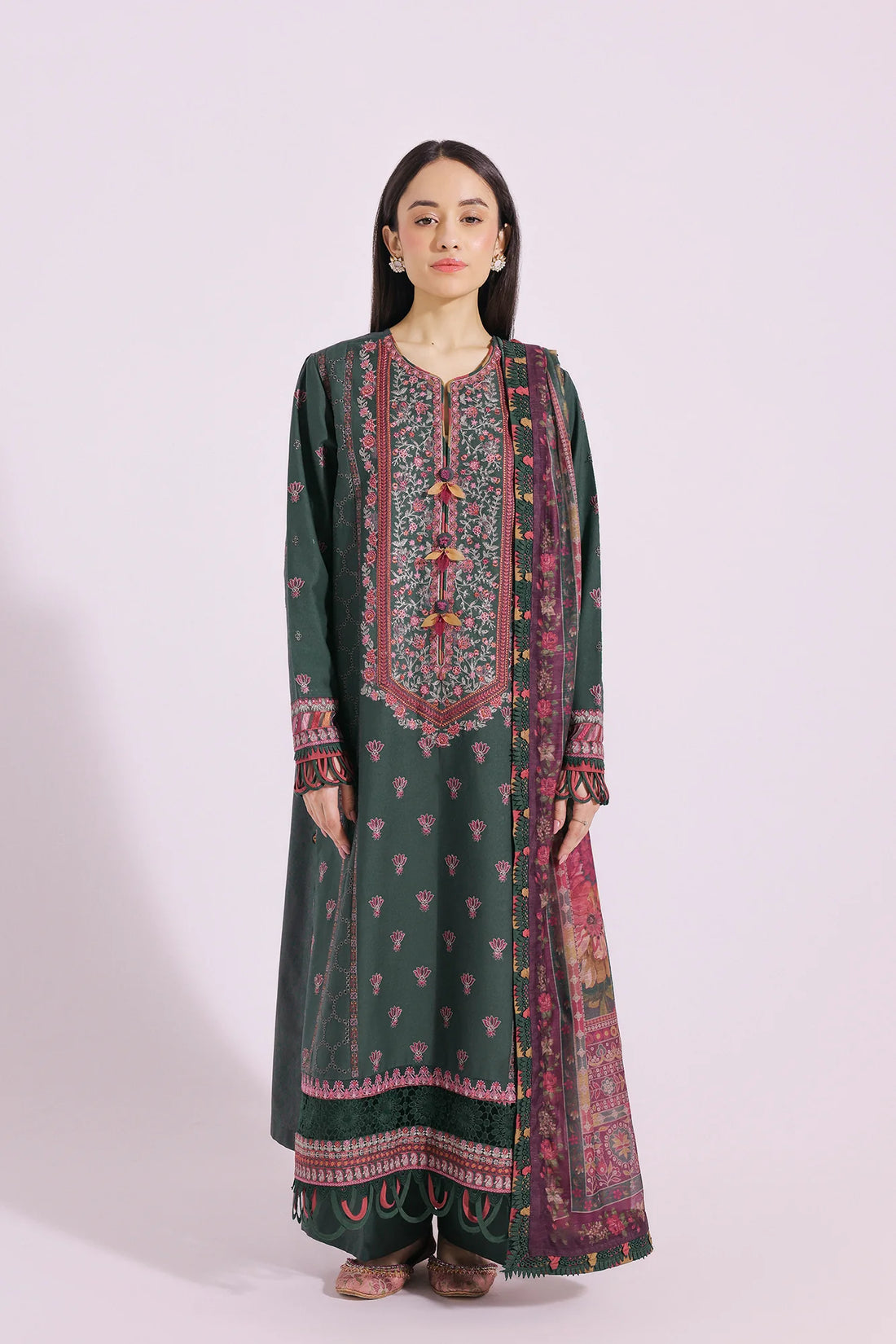 Ethnic | Rozana Collection SS 24 | E0410/203/707 - Pakistani Clothes for women, in United Kingdom and United States